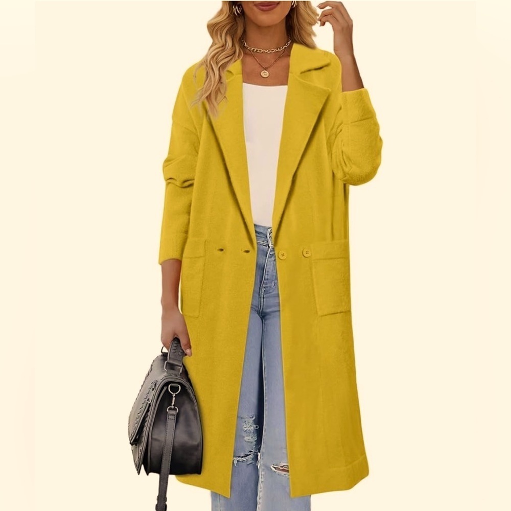 Merokeety Oversized Knit Cardigan Coat NWT LG